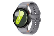 Smartwatch - Lisävarusteet - Tech-Protect  Silicone Sport Strap for Samsung Galaxy Watch 4 / 5 / 5 Pro / 6 / 7 / FE - Grey - 5906302313402