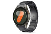 Smartwatch - Lisävarusteet - Tech-Protect Stainless Strap for Samsung Galaxy Watch 4 / 5 / 5 Pro / 6 / 7 / FE - Black - 5906302313556
