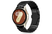 Smartwatch - Lisävarusteet - Tech-Protect Stainless Line Strap for Samsung Galaxy Watch 4 / 5 / 5 PRO / 6 / 7 / FE - Black - 5906302313563