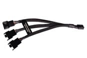 Virtakaapelit (ulkoinen) - Alphacool Y-Splitter 4-Pin - 18679