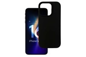 Puhelin - Kannet ja kotelot - 3mk Silicone Case for iPhone 16 Pro Max - Black - 5903108586641