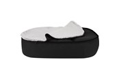 Koirat - Bed Time Hundeseng KENZO 110x78x15 cm. Sort - 23G-NEW25-A19 BLACK