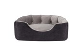 Koirat - Bed Time Dog bed LUNA ECO 50x46x16 cm. Black - 23G-SFYDQ10-A15S