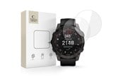 Puhelintarvikkeet - Näytönsuojat - Tech-Protect Glass Fit+ 2-pack Tempered Glass for Garmin Fenix 7X / 7X Pro - Clear - 5906302318605