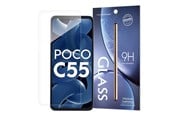 Puhelintarvikkeet - Näytönsuojat - Hurtel Standard Tempered Glass Envelope Tempered Glass for Xiaomi Redmi 11A / Poco C55 / Redmi 12C 9H - 9145576275320