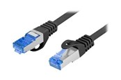 Verkkokaapelit - Lanberg patch cable - black RAL 9004 - Musta - PCF6A-10CC-0050-BK