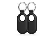 Puhelin - Kannet ja kotelot - Tech-Protect Icon Case for Samsung Galaxy SmartTag 2 - Black (2 pcs) - 9319456608045