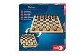 Lautapelit - Noris DEvi LOVEuxe Wooden - Chess & Checkers - 606104577