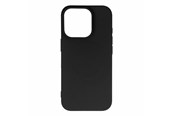 Puhelin - Kannet ja kotelot - Hurtel Liquid Silicone Case MagSafe for iPhone 16 Pro Max - Black - 5907769363337