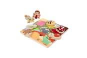 Vauva- ja taaperolelut - Eichhorn  FeEvi LOVE Puzzle with Fabric - 100006840