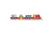 Puulelut - Bigjigs Wooden Freight Train - 9-piece. - BJT181