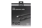USB kaapelit - Deltaco USB3-1004 - USB extension cable - USB Type A to USB Type A - 7 m - USB3-1004