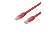 Verkkokaapelit - Deltaco patch cable - 1 m - red - Punainen - 1m - TP-61RAU