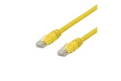 Verkkokaapelit - Deltaco TP-67GLAU - patch cable - 7 m - yellow - Keltainen - 7m - TP-67GLAU