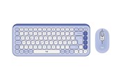 Näppäimistöt - Logitech POP Icon Combo - Näppäimistö ja Hiirisetti - Sveitsi - Valkoinen - 920-013277