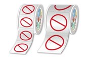 Paperit, valokuvapaperit ja tarrat - Brother - pre-cutted prohibition labels - 500 label(s) - 50 mm diameter - LTZ12050FBAN