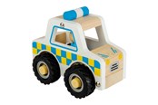 Puulelut - Bigjigs Wooden Police Car - 38007