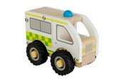 Puulelut - Bigjigs Wooden Ambulance - 38008