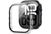 Smartwatch - Lisävarusteet - Tech-Protect Defense360 Tempered Glass Case for Apple Watch 10 (42mm) - Clear - 5906302376520