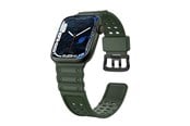 Smartwatch - Lisävarusteet - Hurtel Strap Triple Protection for Apple Watch 38 / 40 / 41 mm Band Bracelet - Green - 9145576276136