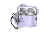 Puhelin - Kannet ja kotelot - Tech-Protect  Slim Hook Case with Carabiner for Apple AirPods Pro 1/2 - Purple - 5906302376254