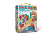Vauva- ja taaperolelut - Melissa & Doug Blockables Playset Town 73pcs - 51108