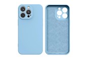 Puhelin - Kannet ja kotelot - Hurtel Silicone Case for Samsung Galaxy A14 5G / Galaxy A14 Silicone Cover Light Blue - 9145576273104