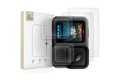 Puhelintarvikkeet - Näytönsuojat - Tech-Protect Glass Fit+ 2-pack Tempered Glass for GoPro Hero 13 - Clear - 5906302318933