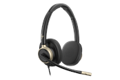 Kuulokkeet - HP Poly Mission 825 Stereo USB Wired Headset (Bulk) - C01FCA6#AC3