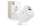 Puhelin - Adapterit & Laturit - Tech-Protect  NCA20 PD 20W QC3.0 USB-A / USB-C- wall charger - white - 5906302319077