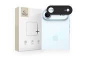 Puhelintarvikkeet - Näytönsuojat - Tech-Protect Camalloy Fit+ Apart Cover for iPhone 17 Air - Black - 5906302319121