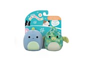 Koirat - Squishmallows Pets Squishmallows 9cm Two-Pack Squeaky Plush Dog Toy D - JPT0303