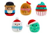 Koirat - Squishmallows Pets Squishmallows Single Squeaky Plush Dog Toy 9cm Hol - DIS0558