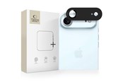 Puhelintarvikkeet - Näytönsuojat - Tech-Protect  Camfull Fit+ Camera Cover for iPhone 17 Air - Black - 5906302319213
