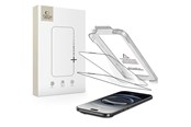 Puhelintarvikkeet - Näytönsuojat - Tech-Protect Quick Set+ 2-pack Tempered Glass for iPhone 17 Air - Black - 5906302319343