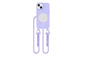 Puhelin - Kannet ja kotelot - Tech-Protect MagNecklace MagSafe Case for iPhone 14 - Lavender - 5906302376025