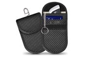 Puhelin - Kannet ja kotelot - Tech-Protect KLR100 RFID Locking Car Key Case - Black - Carbon - 5906302376995
