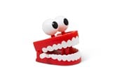 Pienet lahjat lapsille - Pocket Money Eyeball Chattering Teeth - 125090