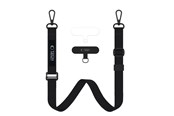 Puhelin - Muut lisävarusteet - Tech-Protect C65 Rope Crossbody Leash - Black - 5906302370979