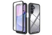 Puhelin - Kannet ja kotelot - Tech-Protect Defense360 Case for Samsung Galaxy A16 4G / 5G - Black - 5906302371716