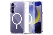 Puhelin - Kannet ja kotelot - Tech-Protect FlexAir Hybrid MagSafe Case for Samsung Galaxy S25 - Transparent - 5906302322077