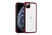 Puhelin - Kannet ja kotelot - CRONG Trace Clear Cover - iPhone 11 Pro Case - Black/Red - CRG-TRC-IP11P-BR