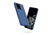 Puhelin - Kannet ja kotelot - CRONG Color Cover - Samsung Galaxy S20 Ultra Case - Blue - CRG-COLR-SGS20U-BLUE