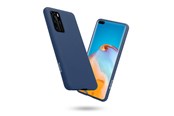 Puhelin - Kannet ja kotelot - CRONG Color Cover - Huawei P40 Case - Blue - CRG-COLR-HP40-BLUE