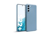 Puhelin - Kannet ja kotelot - CRONG Color Cover - Samsung Galaxy S22+ Case - Blue - CRG-COLR-SGS22P-SBL