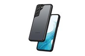 Puhelin - Kannet ja kotelot - CRONG Hybrid Clear Cover - Case for Samsung Galaxy S22+ - black - CRG-HCLC-SGS22P-BLK