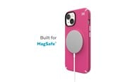 Puhelin - Kannet ja kotelot - Speck Presidio2 Pro + MagSafe - Case for iPhone 15 Plus / 14 Plus with MICROBAN coating - Digitalpink / Blossompink / White - 150115-3067