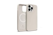 Puhelin - Kannet ja kotelot - CRONG Color Cover Magnetic - iPhone 14 Pro Max MagSafe Case - Stone Beige - CRG-COLRM-IP1467P-STN