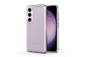 Puhelin - Kannet ja kotelot - CRONG Crystal Shield Cover - Samsung Galaxy S23 Case - Transparent - CRG-CSHC-SGS23-TRS
