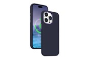 Puhelin - Kannet ja kotelot - CRONG Color Cover LUX Magnetic - iPhone 15 Pro Max MagSafe Case - Navy Blue - CRG-COLRLM-IP1567P-BLUE